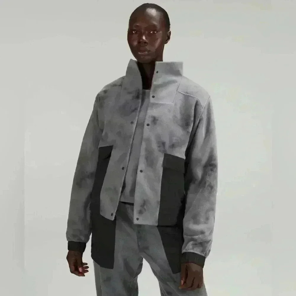 Lululemon  lab Fleece Jacket *Diamond Dye
